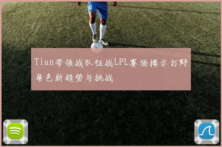 Tian带领战队征战LPL赛场揭示打野角色新趋势与挑战